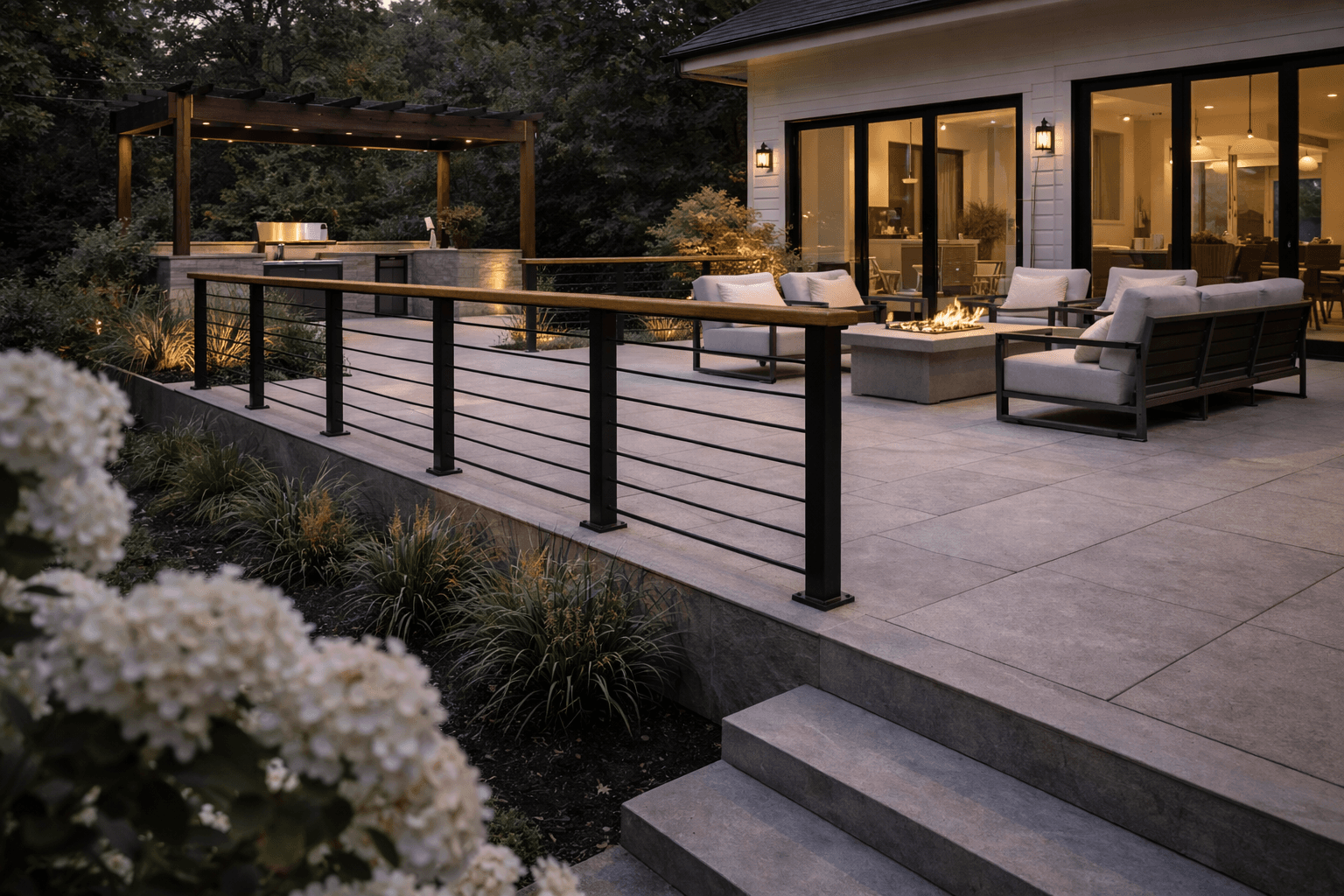 Garde-corps sur mesure à Catenoy — AZ Construction