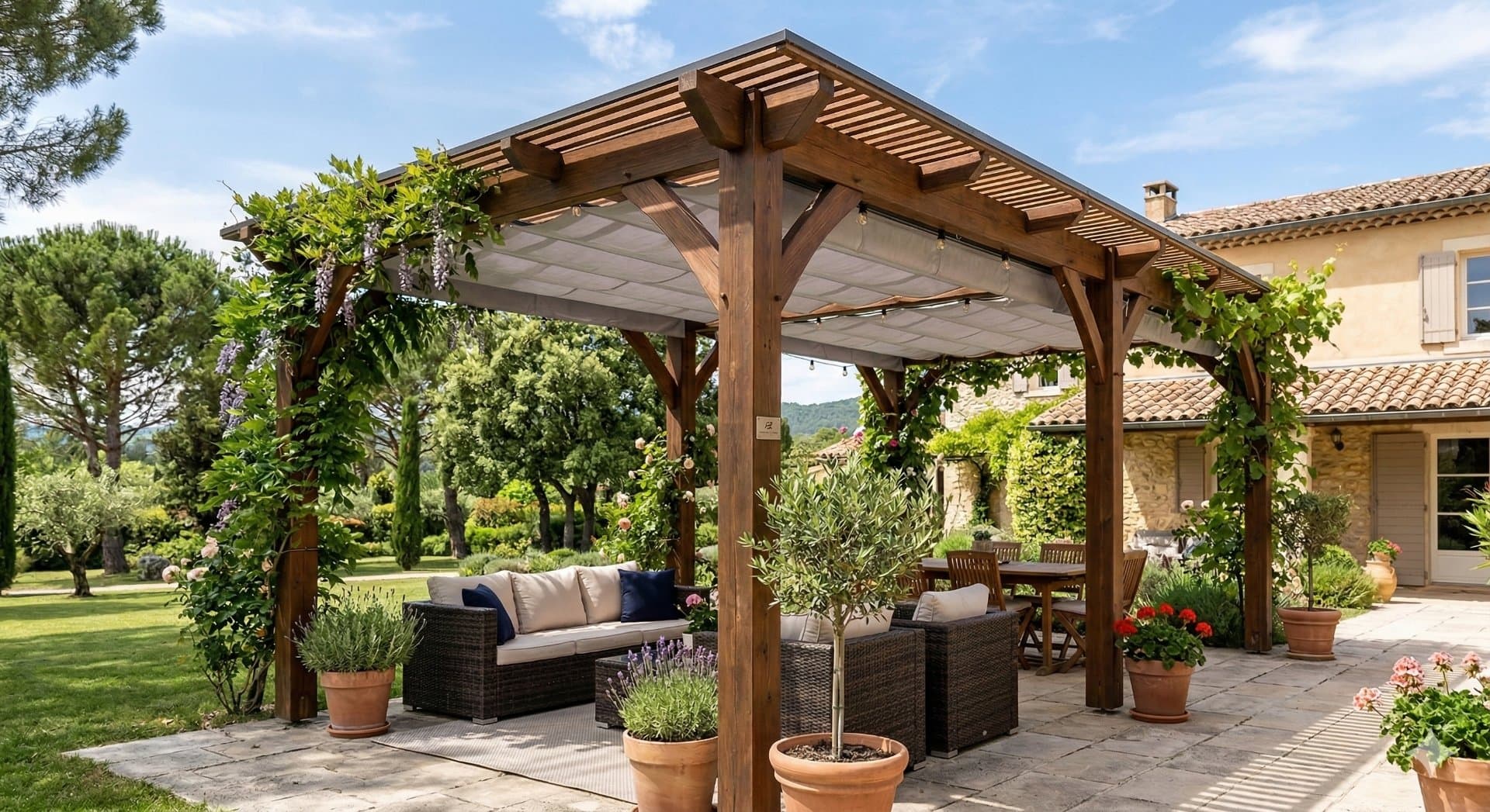 Pergolas sur mesure en Hauts-de-Seine (92) — AZ Construction