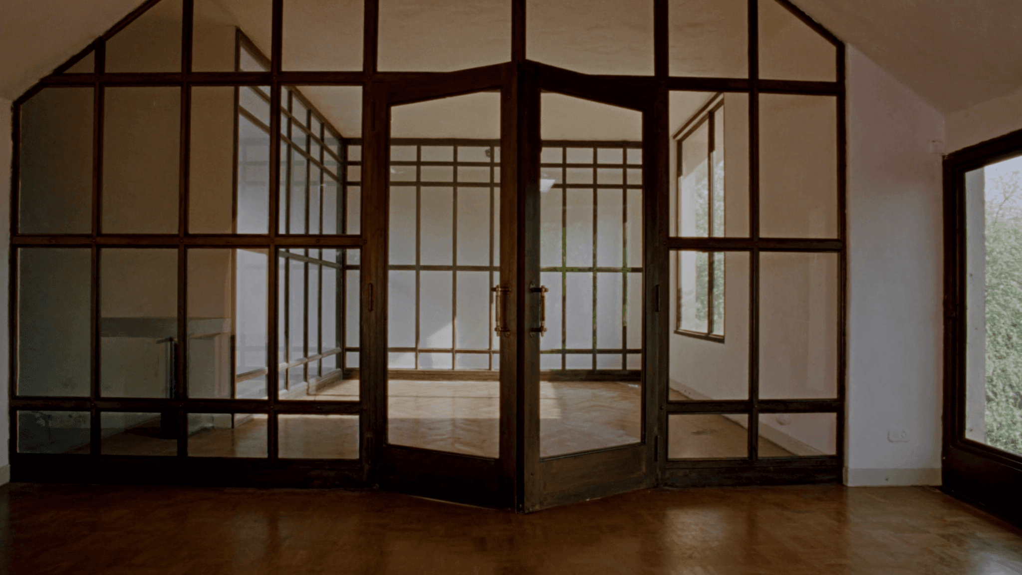 Pavillon 1985 avant verrière Fleury-Mérogis lisière Plessis-Pâté
