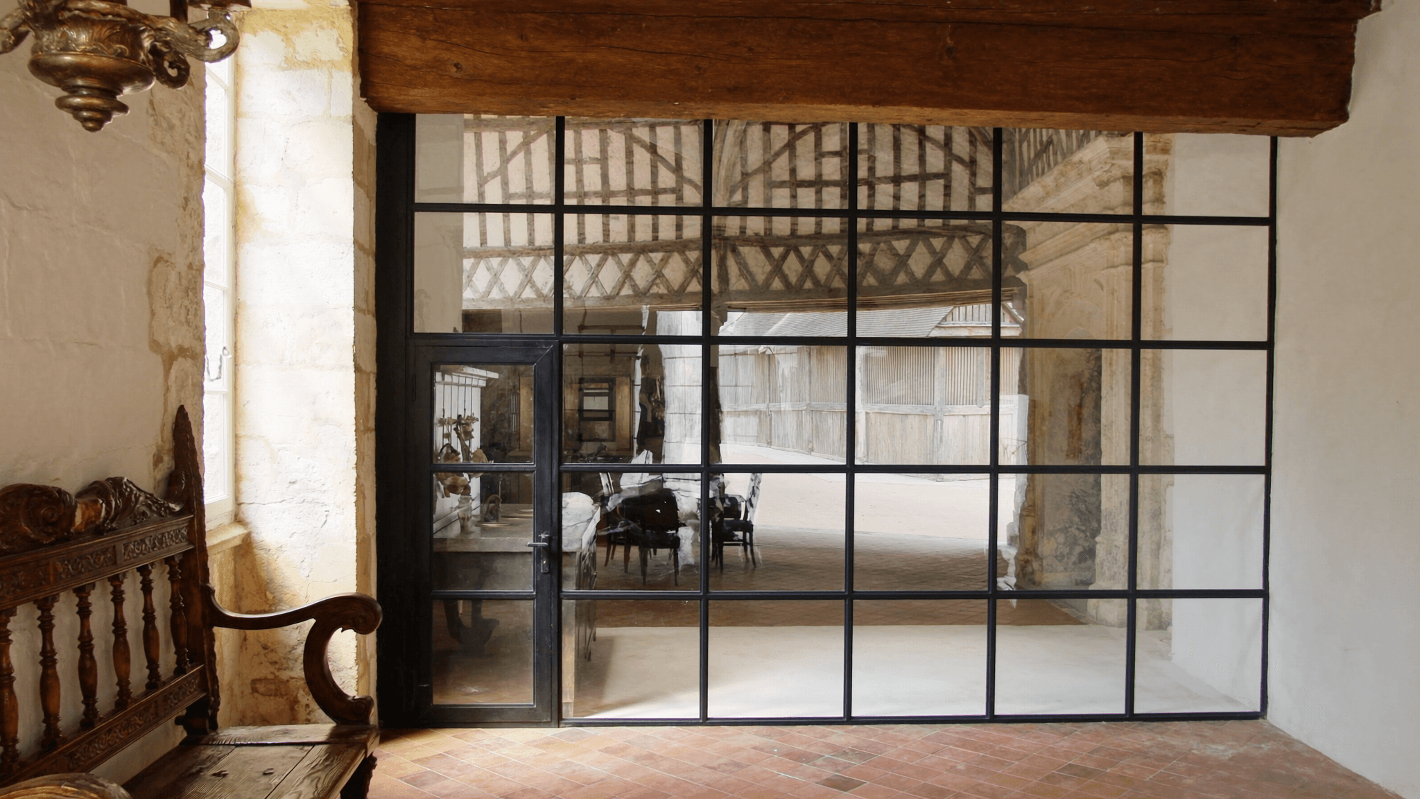 Verrière 5,6 m² halles Milly