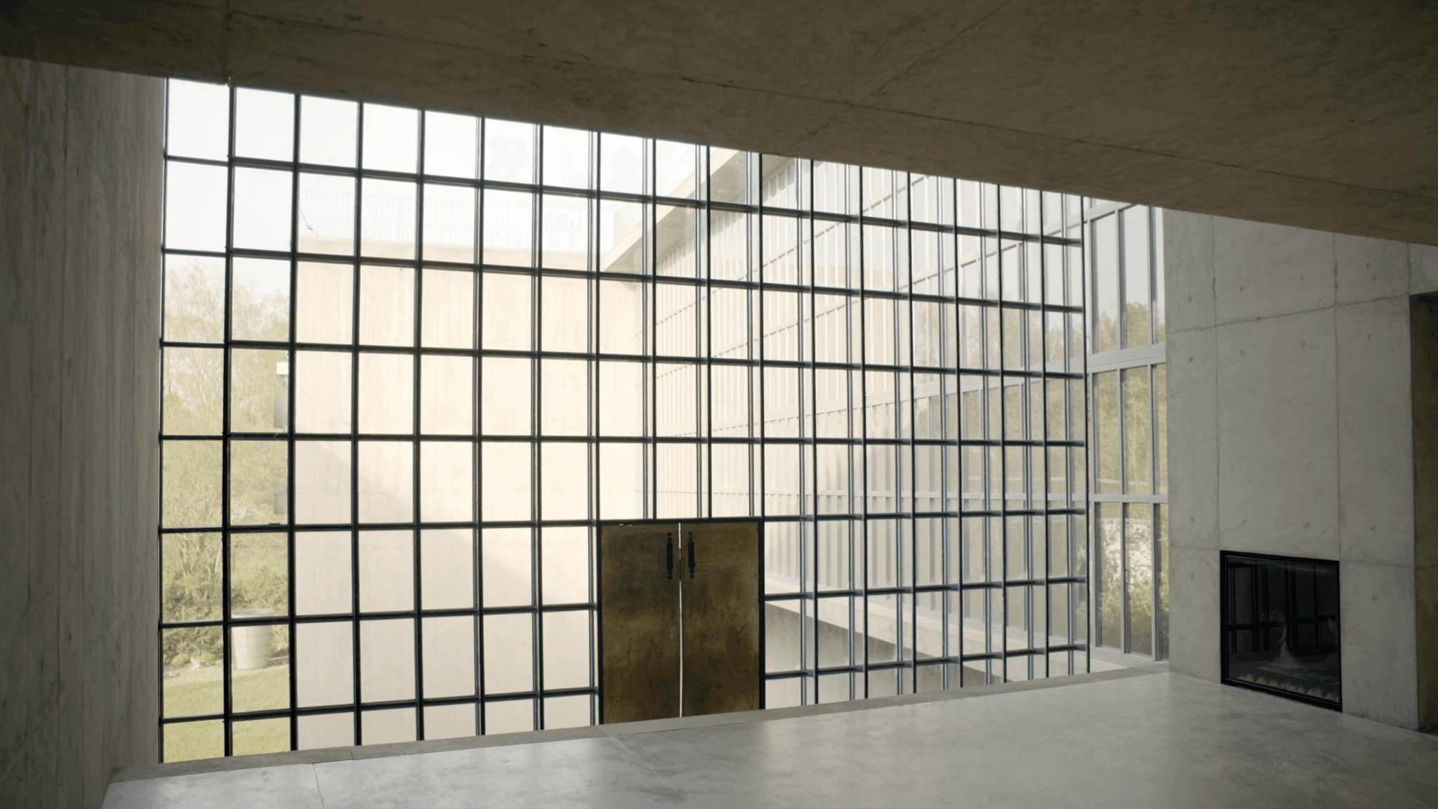 Verrière monumentale 10,4 m² CNR Marcoussis — résidence contemporaine 2012