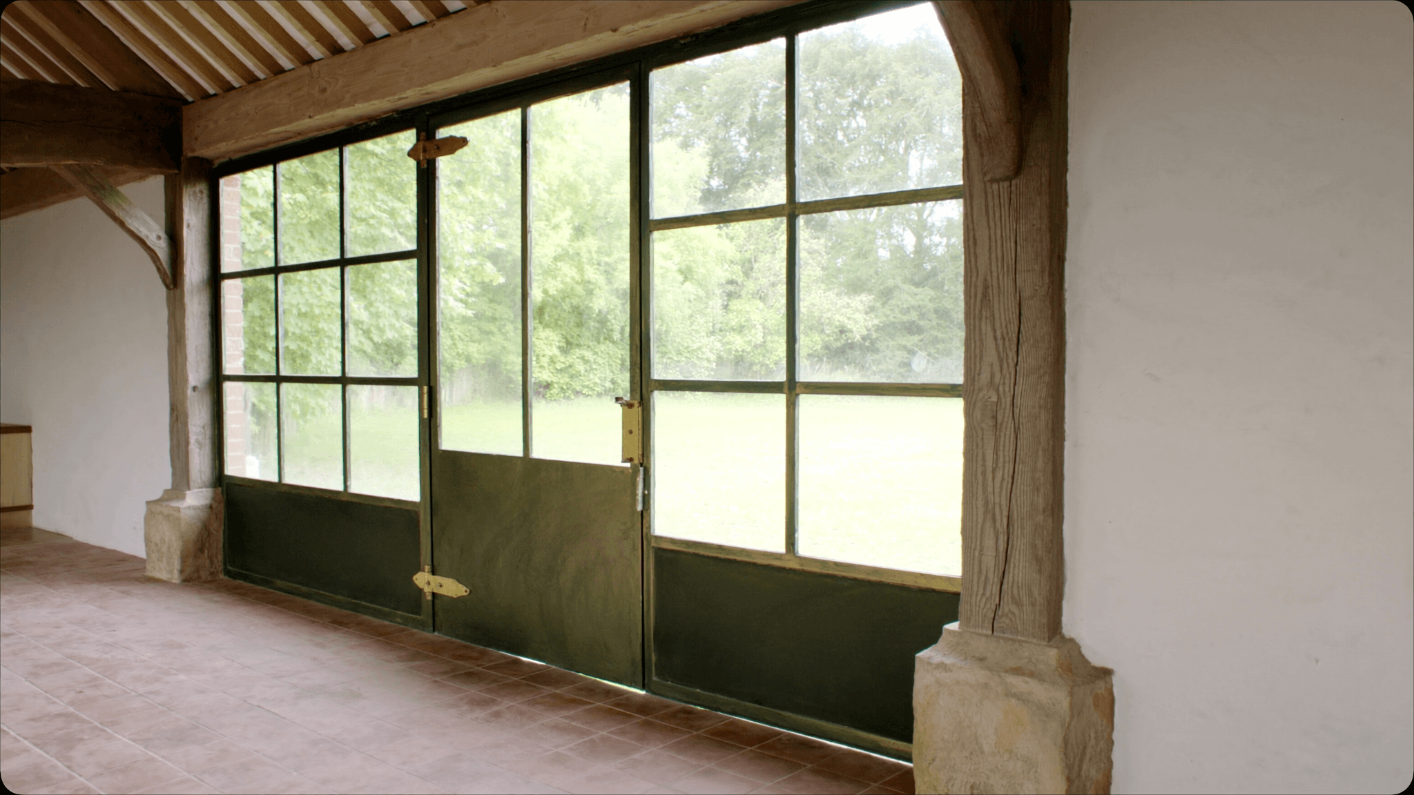 Verrière 8,4 m² Saint-Yon chemin Église