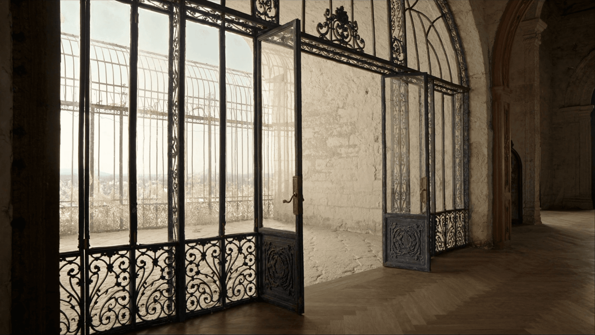 Verrière monumentale 9,4 m² Wissous chemin du Berger château + Hurepoix