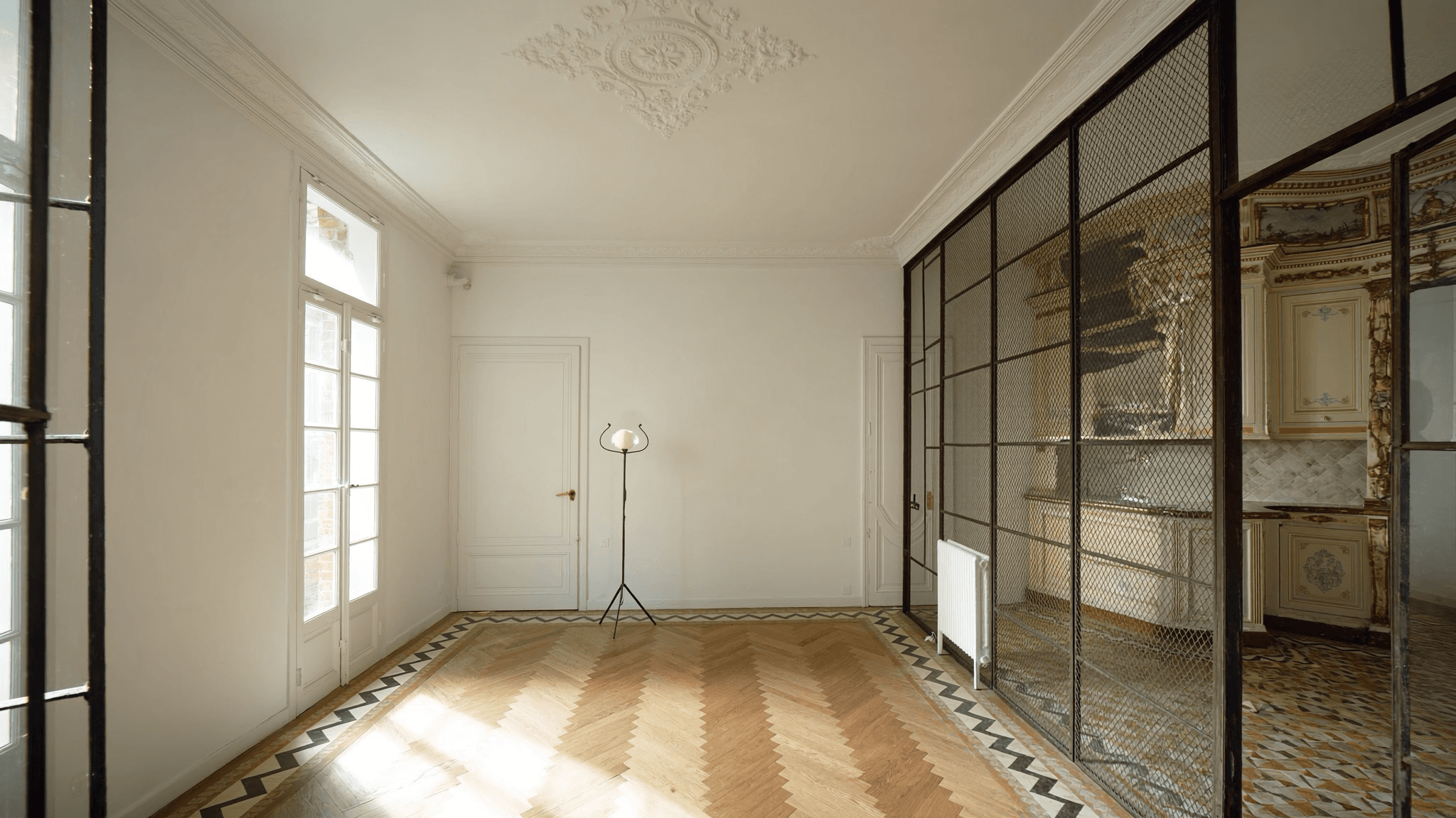 Verrière 6,2 m² maison Belle Époque sous-préfecture Bernay