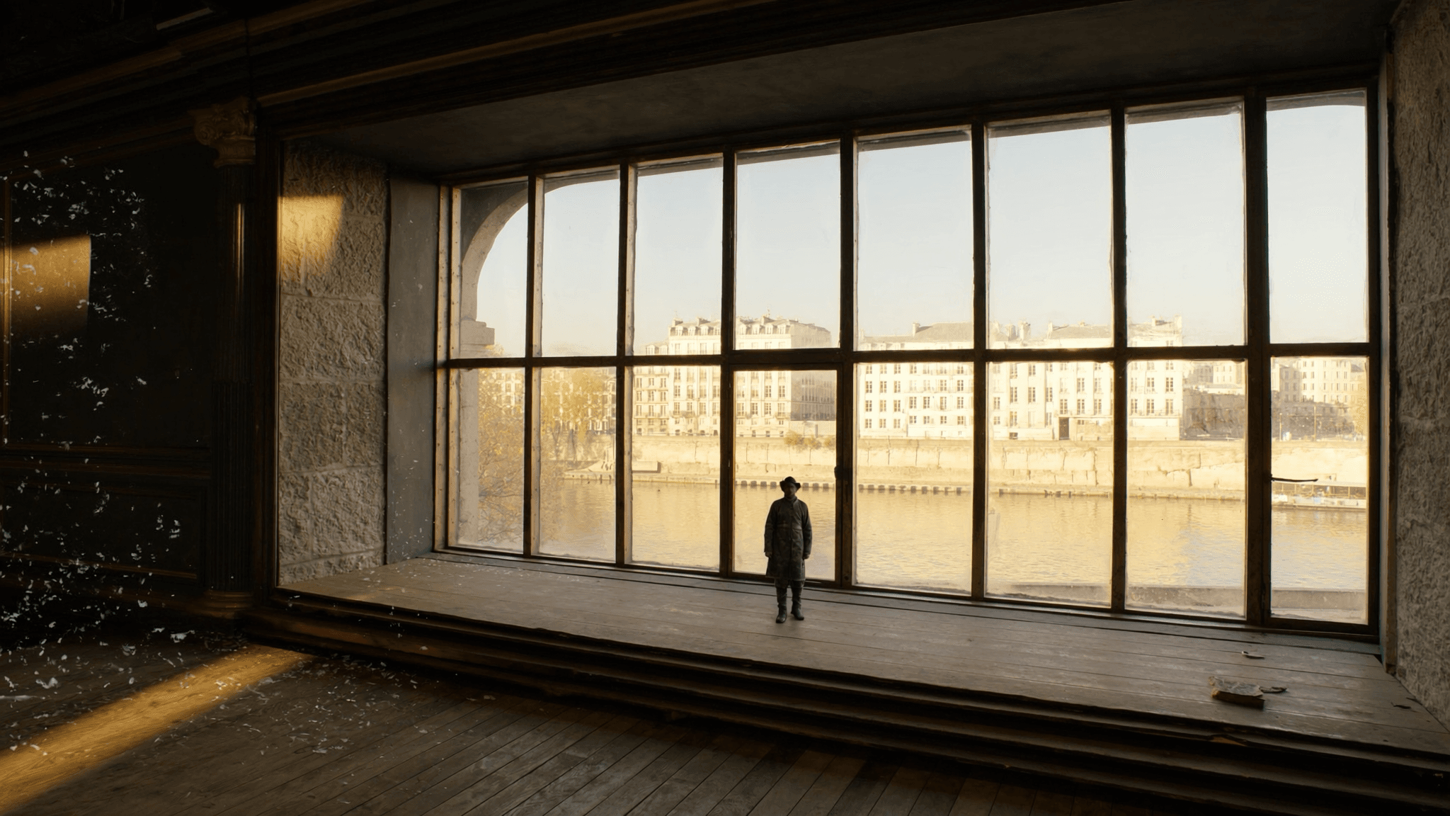 Verrière 7,8 m² maison XVIIe Île Saint-Louis Le Vau