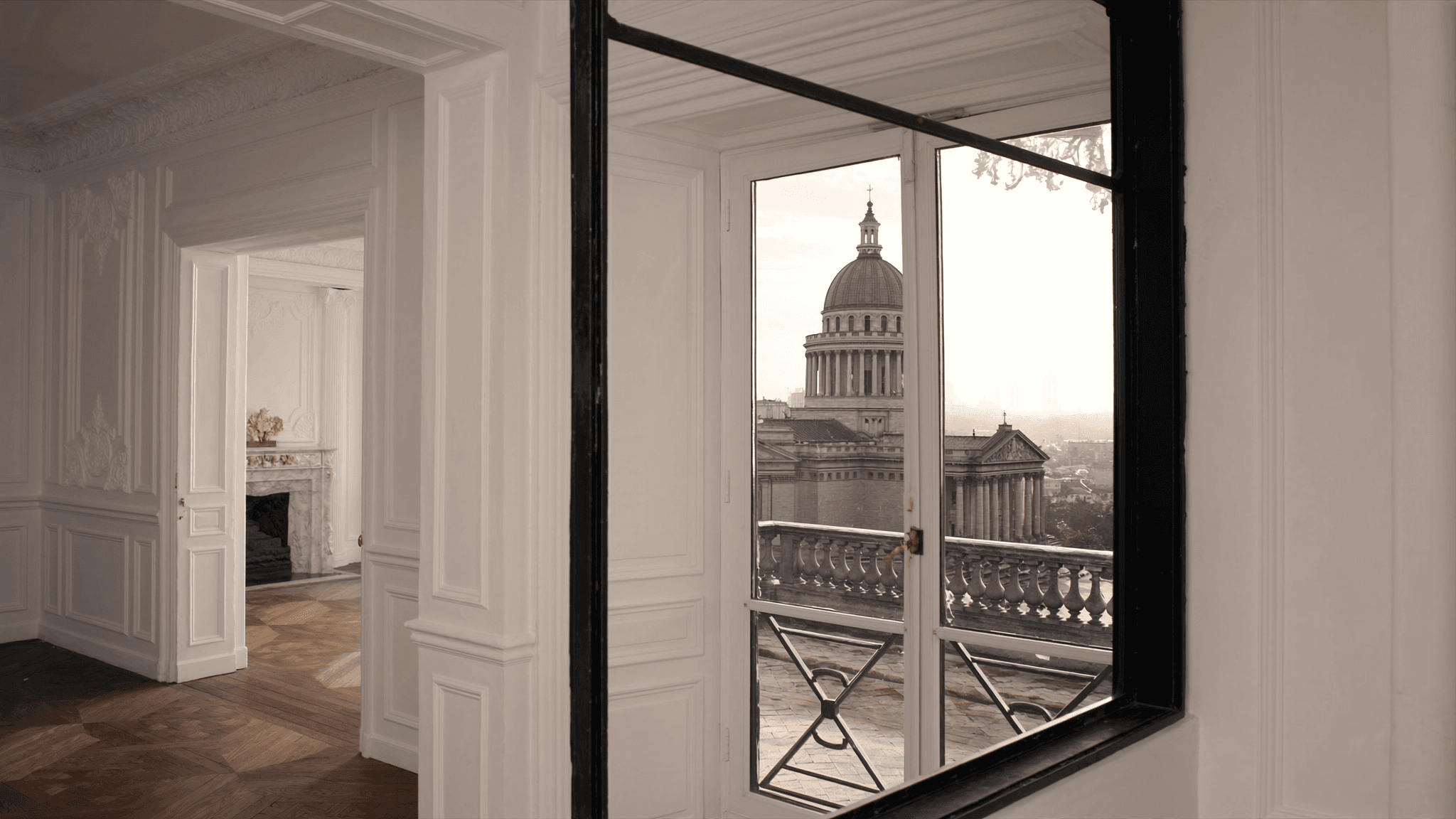 Verrière 5,6 m² Panthéon vue Soufflot 1790