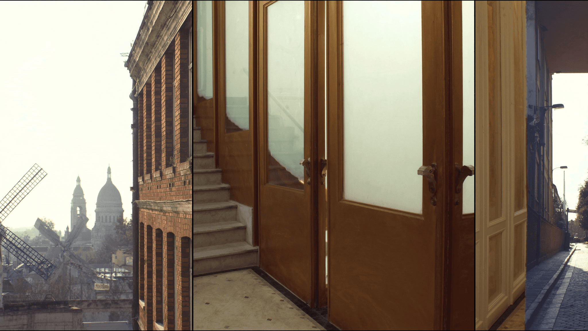 Verrière atelier appartement haussmannien Paris 18e Montmartre Abbesses — profil acier 40 mm patine bronze antique sur mesure + laiton fait main fonderie Bois-d'Arcy + verre clair feuilleté Saint-Gobain Diamant 8+8 mm — ABF Sacré-Cœur accepté 1ère instruction