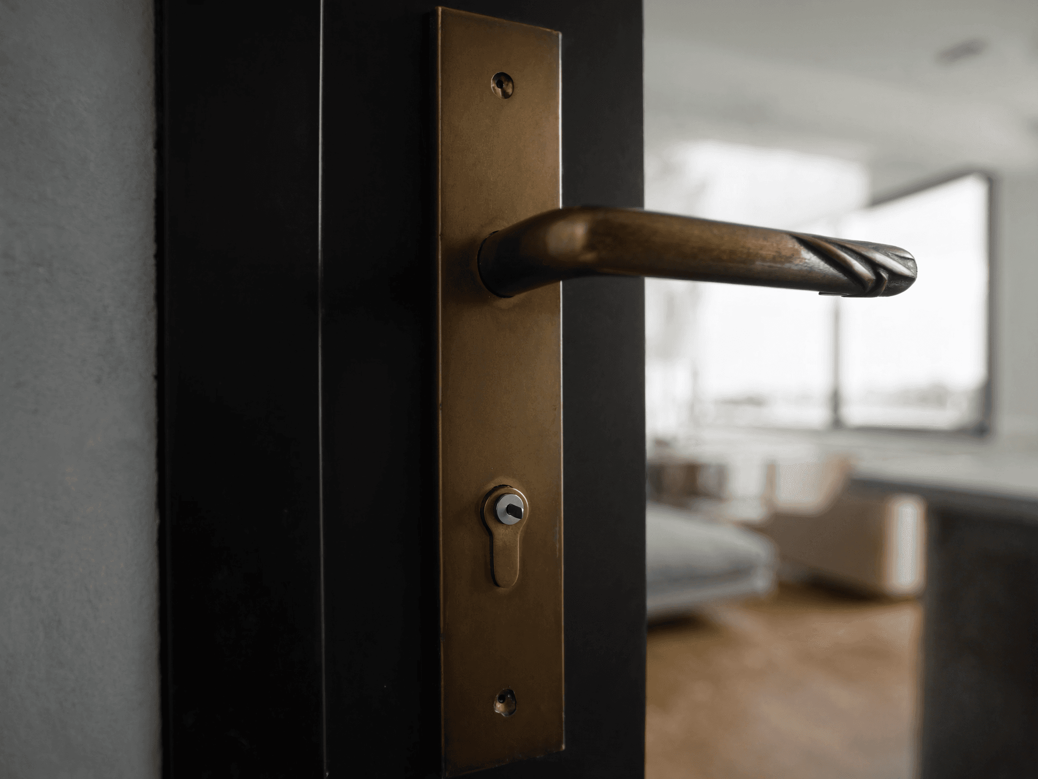Avant : cloison neuve plâtre duplex Bords de Seine