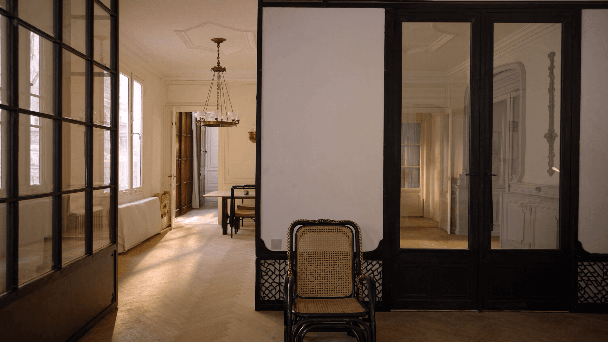 Verrière atelier 5,4 m² Champs-Philippe pavillon Art Déco profil 40 mm noir mat