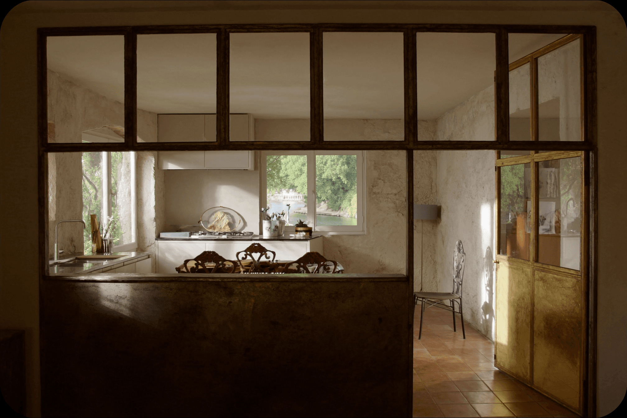 Verrière atelier sur mesure à Chartrettes