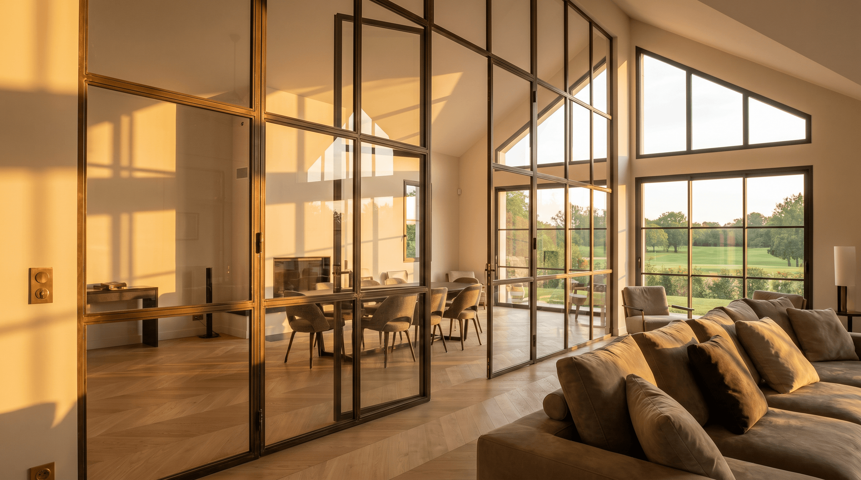 Verrière atelier sur mesure à Magny-le-Hongre