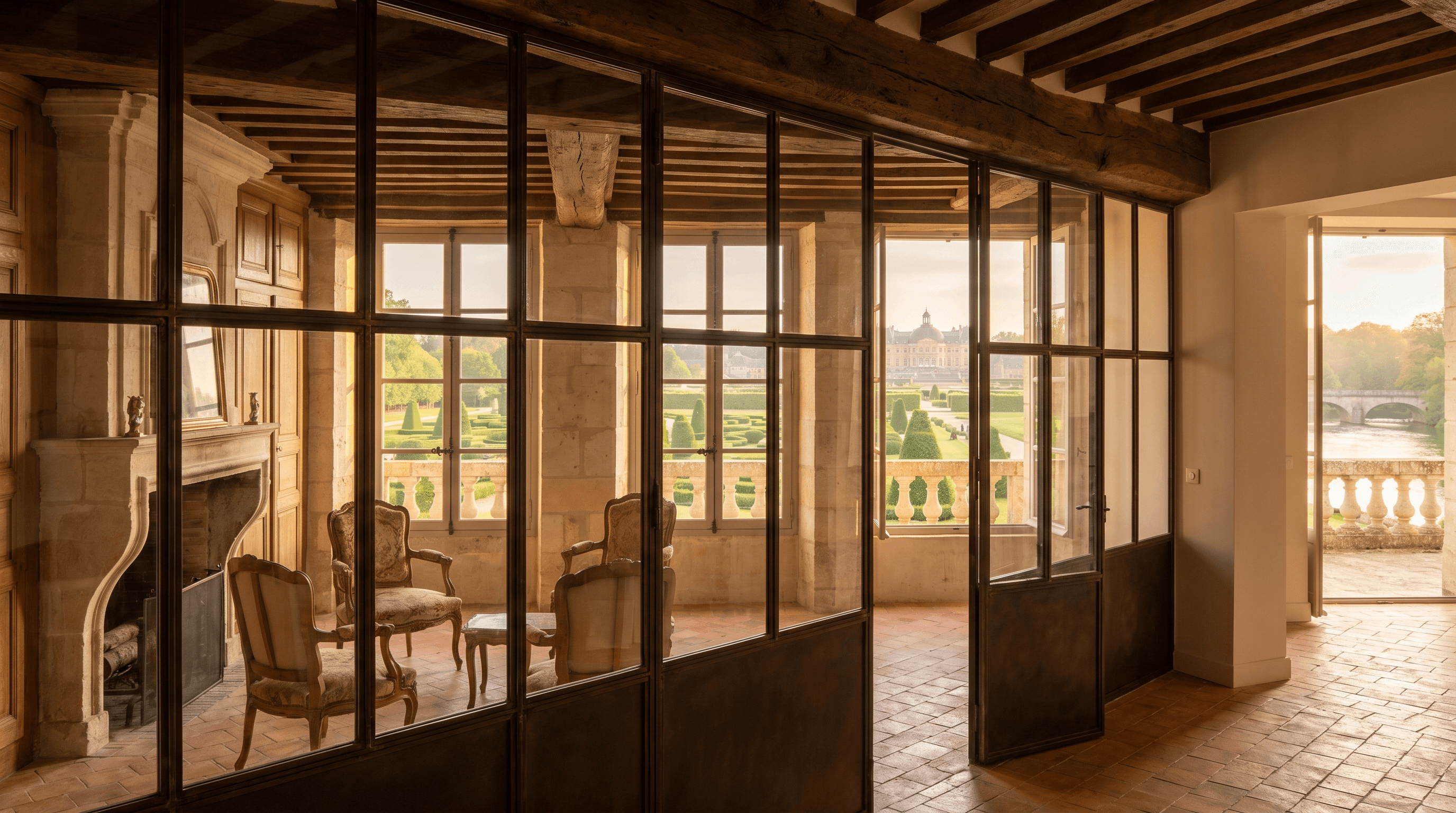 Verrière atelier sur mesure à Maincy