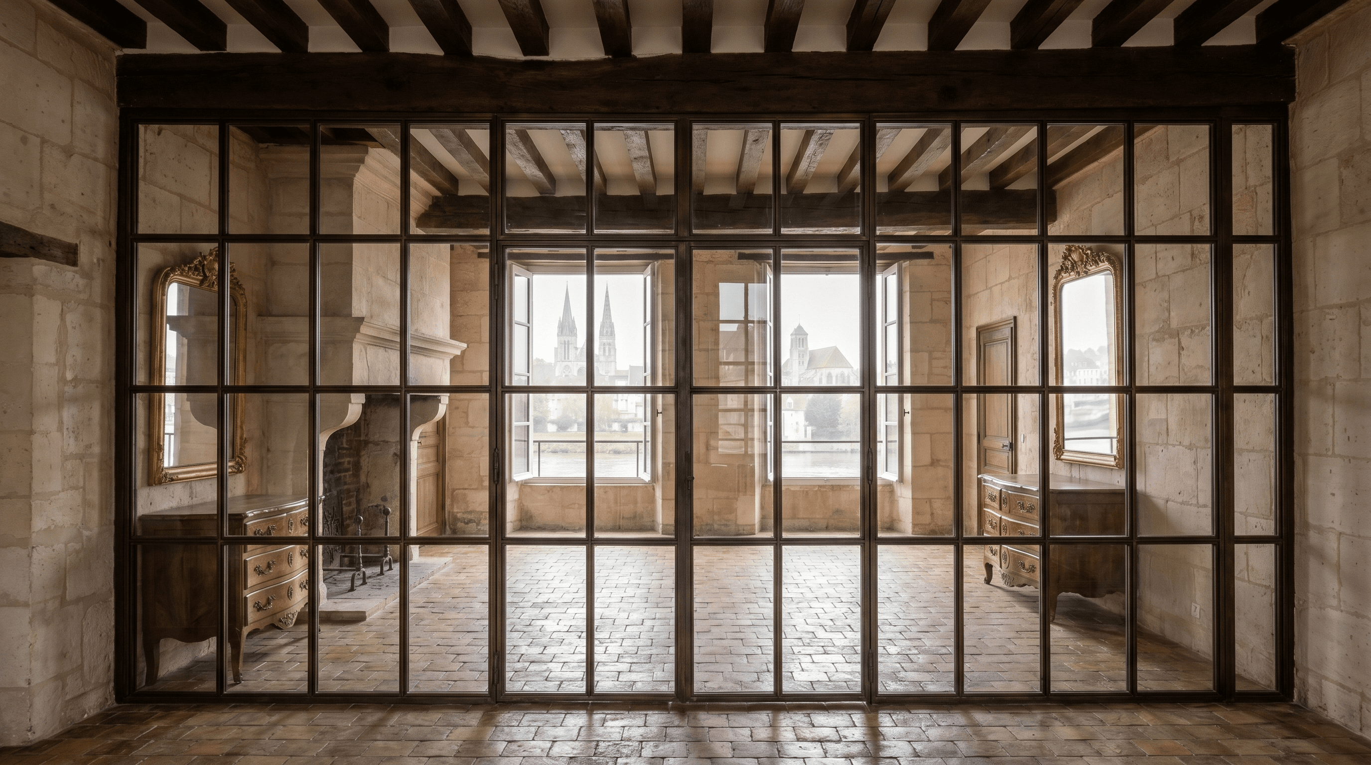 Verrière atelier sur mesure à Melun