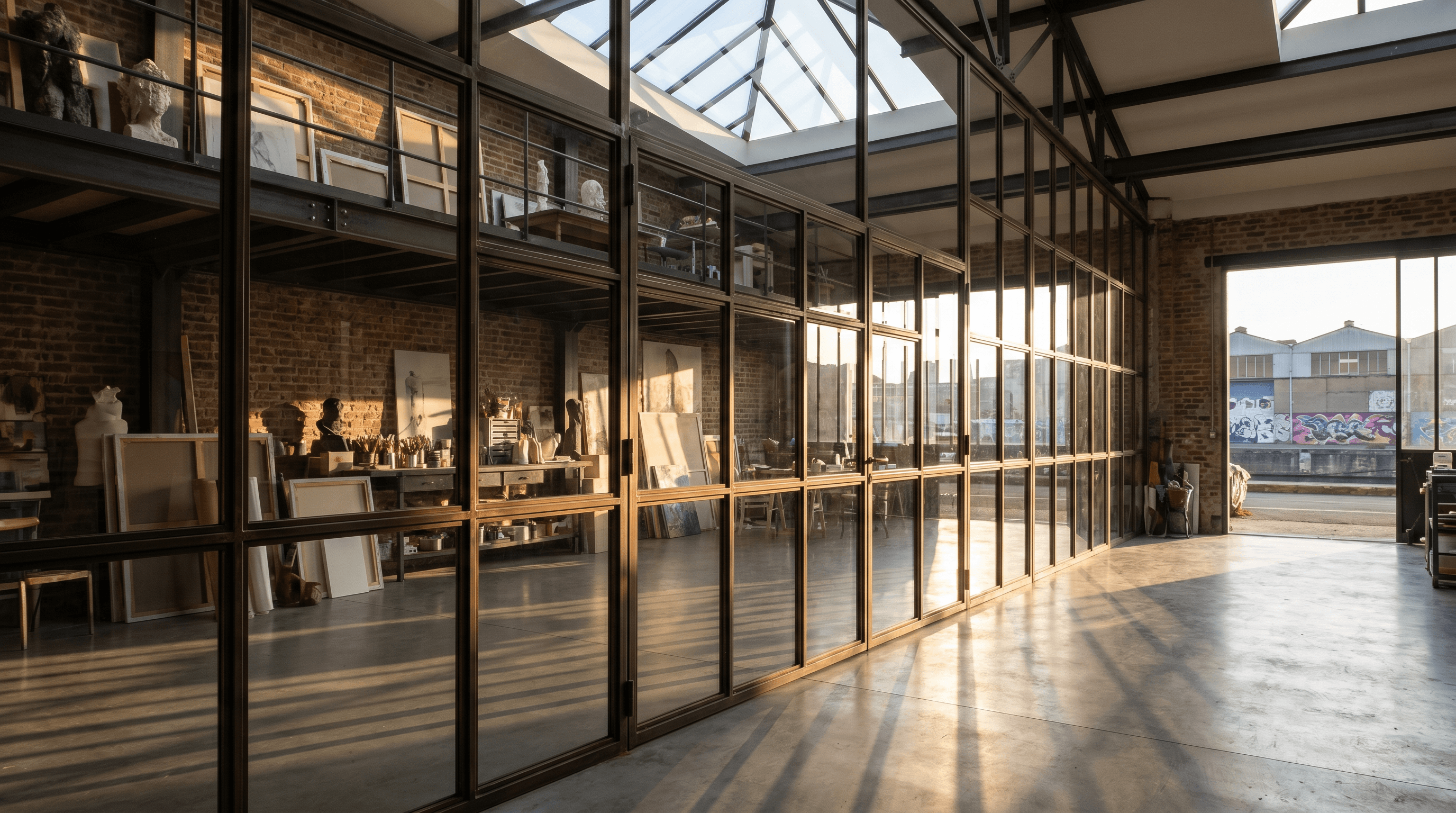 Verrière atelier sur mesure à Vitry-sur-Seine