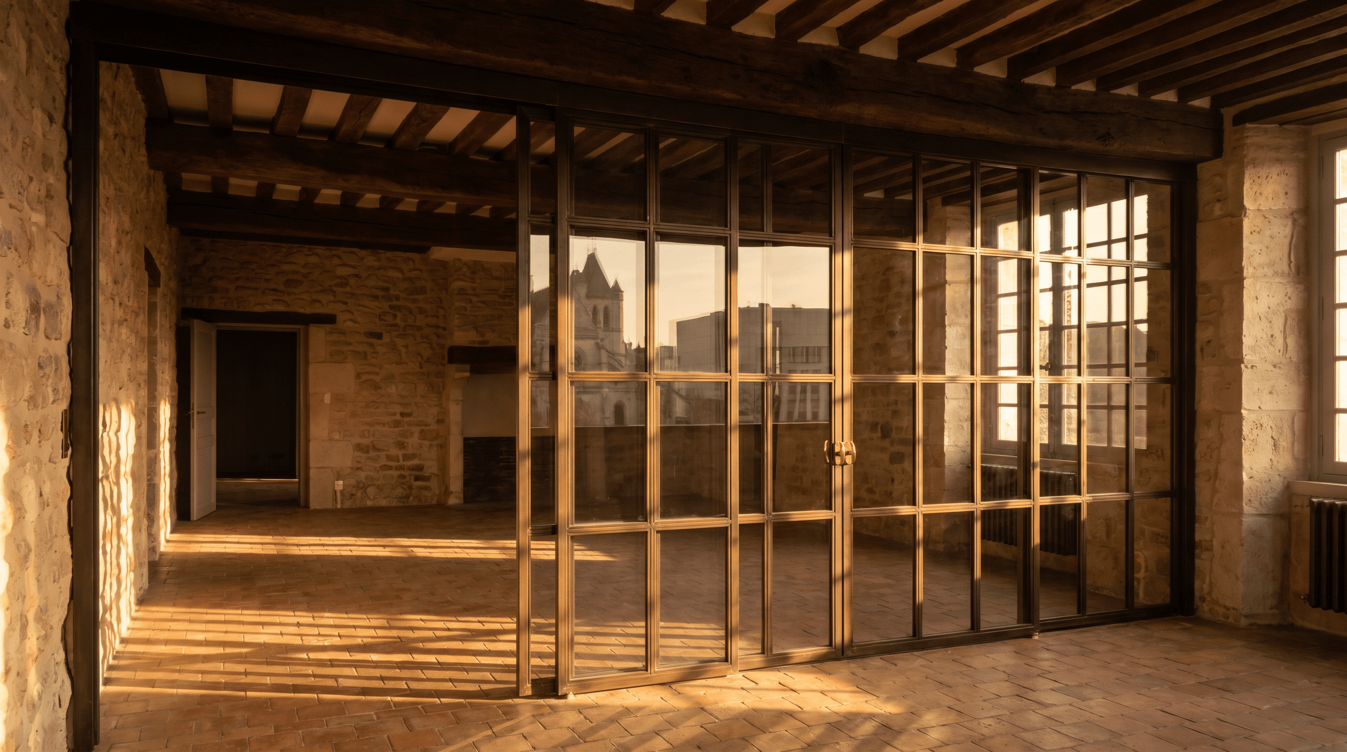 Verrière atelier sur mesure à Pierrefitte-sur-Seine