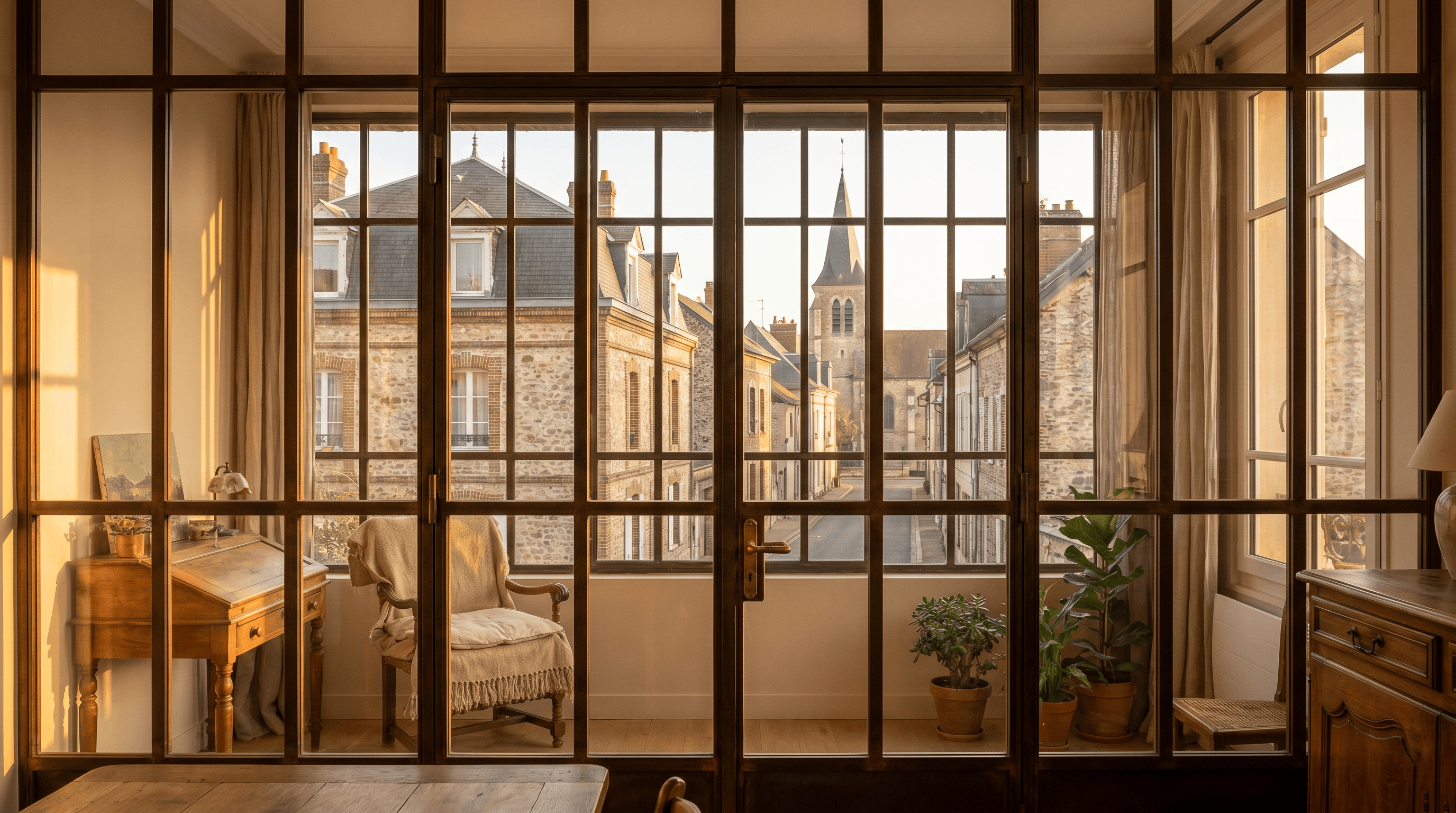 Verrière atelier acier T30 RAL 9005 Stadip 33.2 — Brunoy 91
