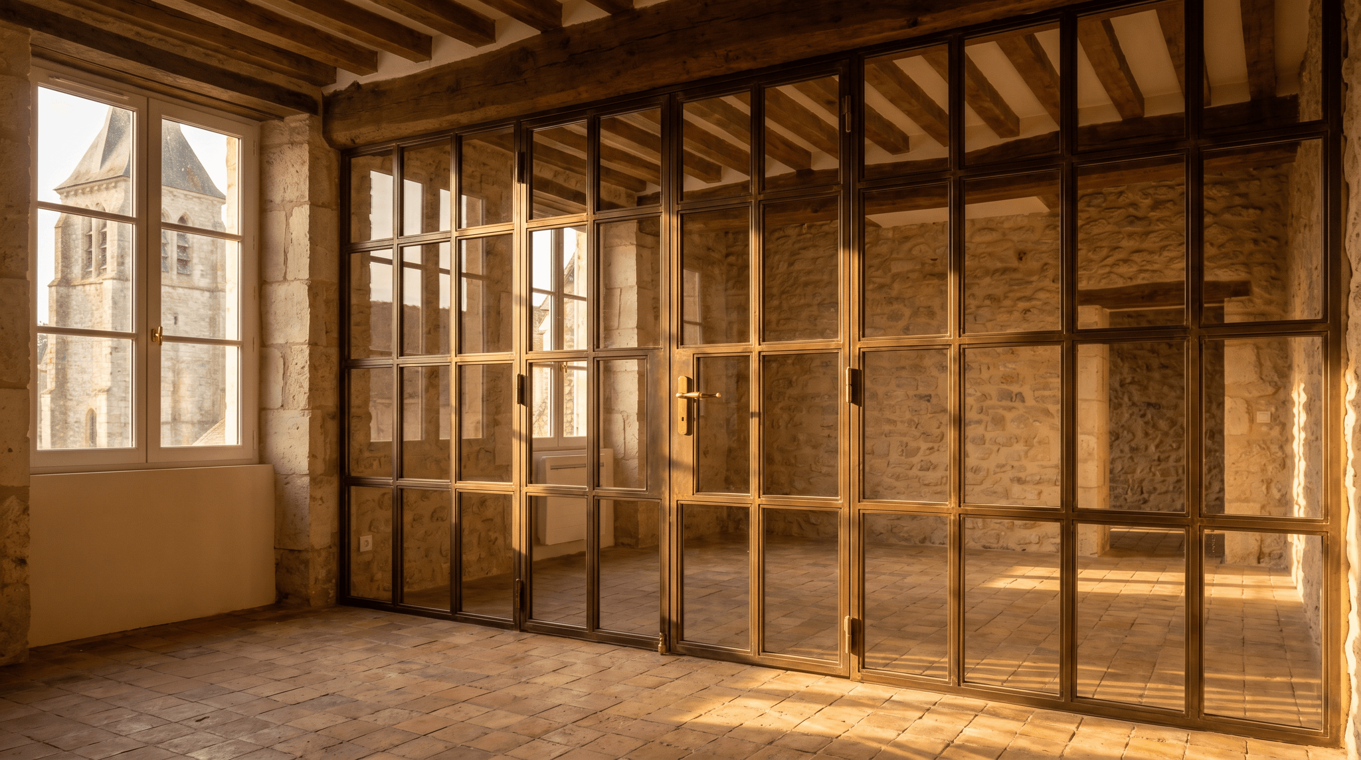 Verrière atelier sur mesure à Rosny-sous-Bois