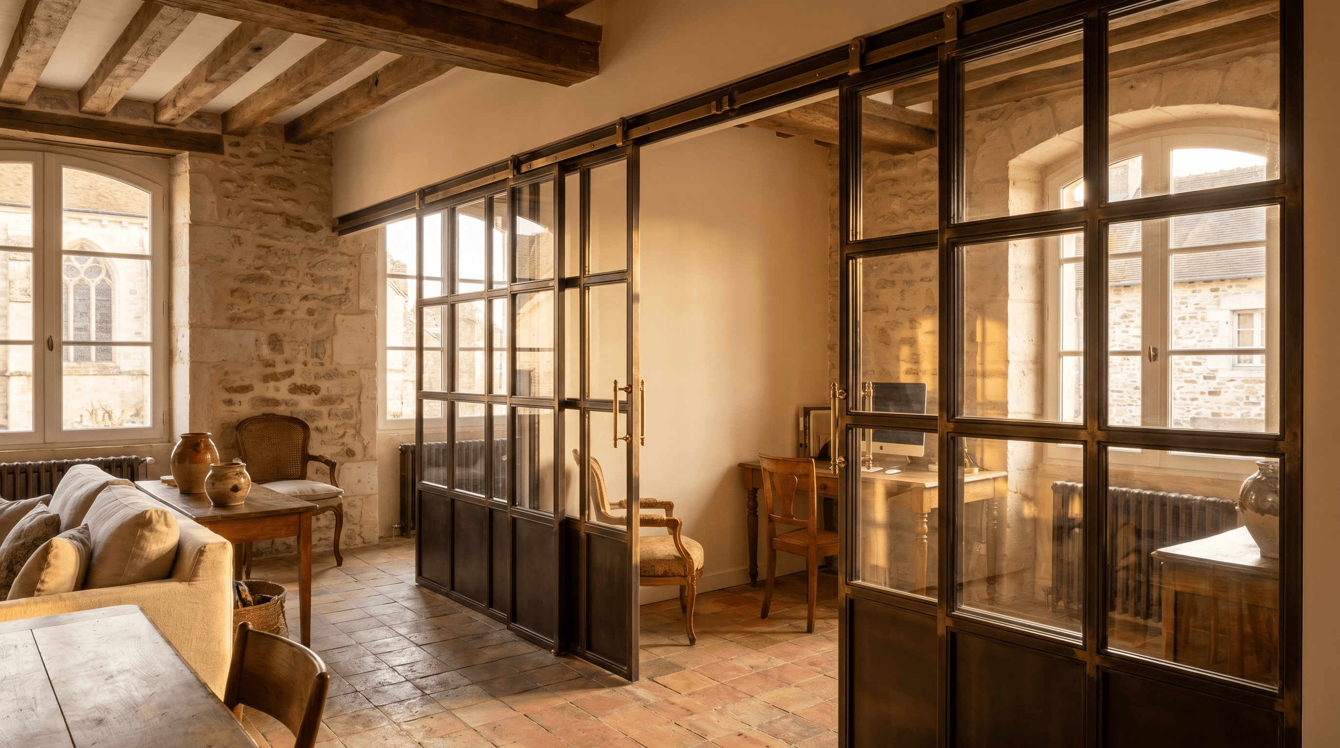 Verrière atelier sur mesure à Sevran