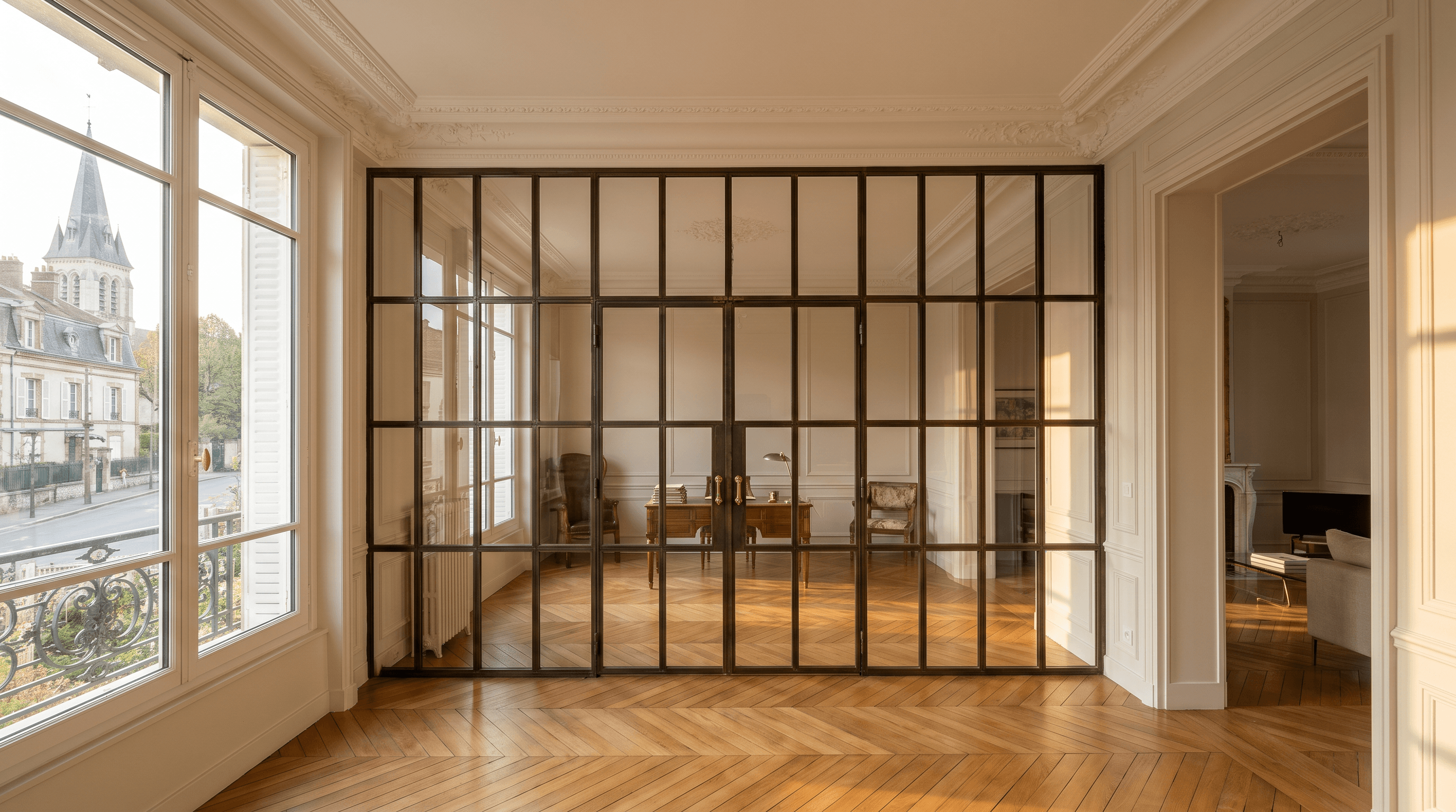 Verrière atelier sur mesure à Franconville
