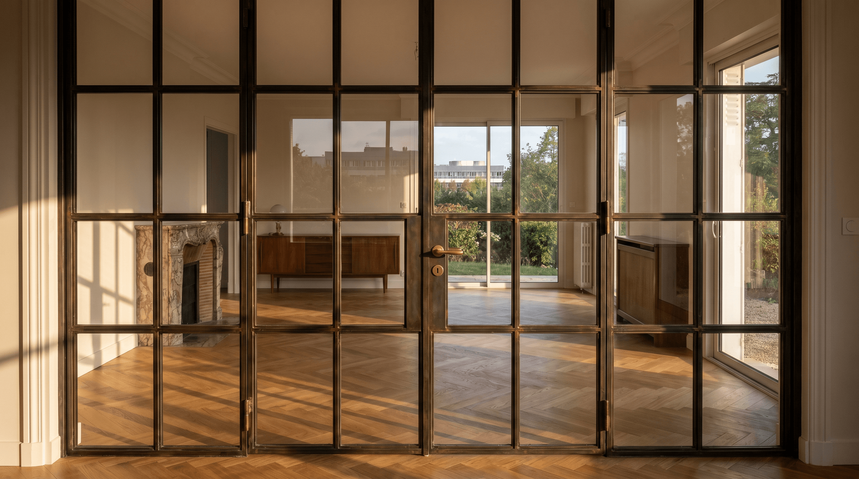 Verrière atelier acier T30 RAL 9005 Stadip 33.2 — Palaiseau 91